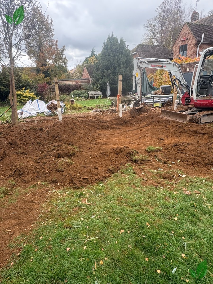 Bamboo excavation step 13