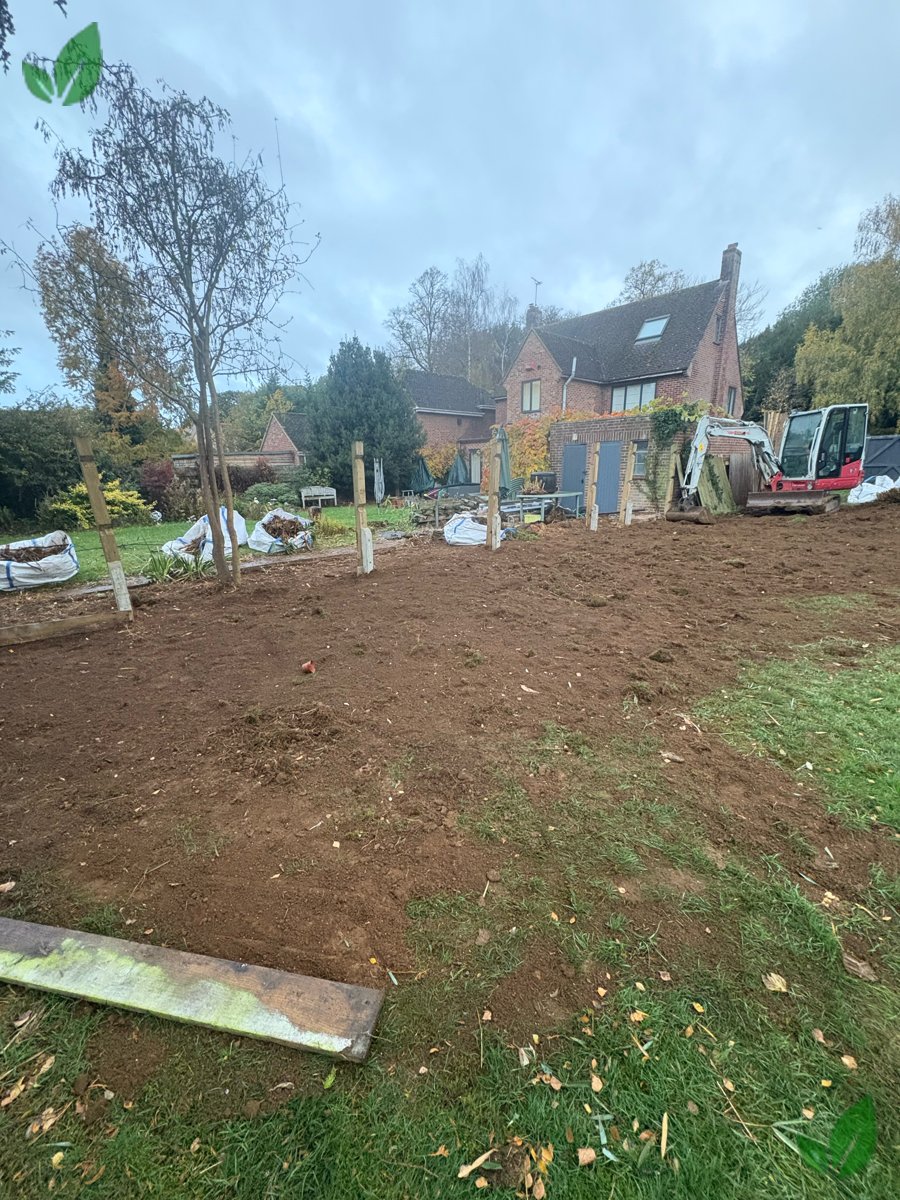Bamboo excavation step 15