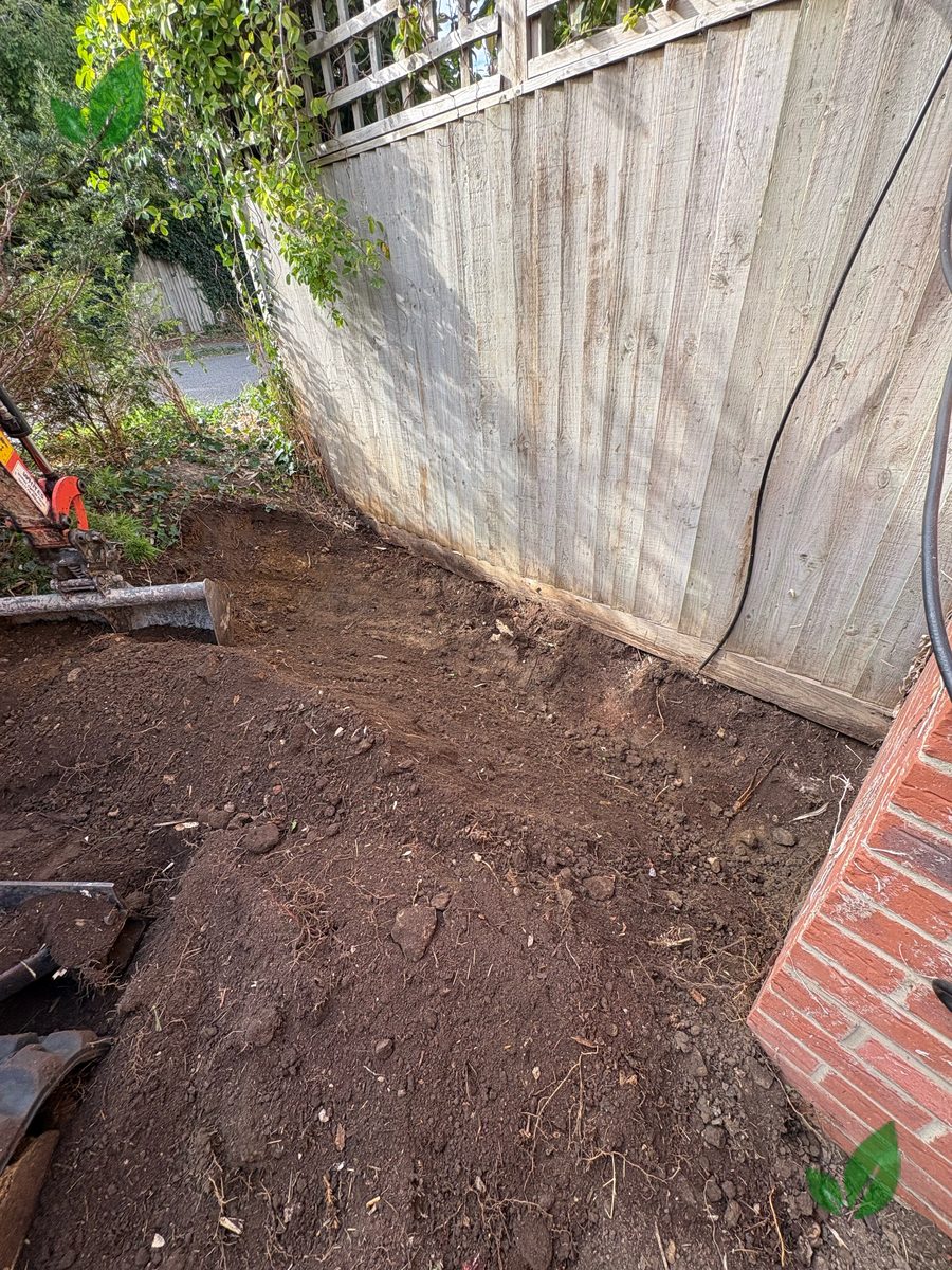 Bamboo excavation step 7